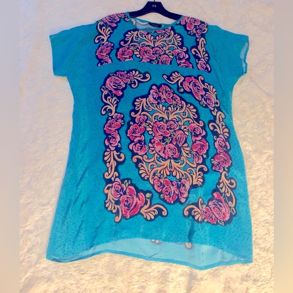 Tolani Tiffany Dress Tourqouise XS - Picture 5 of 5